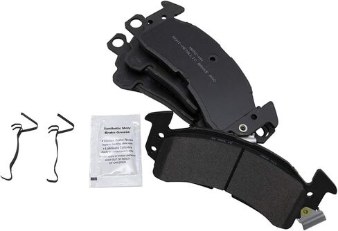 Brake Pads Semi-Metallic Compatible with 71-96 Buick 69-92 Cadillac Chevrolet Oldsmobile 68-89 Pontiac in Saudi Arabia