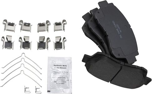 Front and Rear Brake Pads Ceramic Hardware Compatible with 1996-2001 Toyota Camry in Saudi Arabia