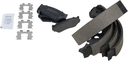 Front Brake Pads Semi Metallic Compatible with 1999-2004 Chevrolet Tracker 1999-2004 Suzuki Vitara in Saudi Arabia