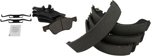 Front and Rear Brake Pads Semi Metallic Hardware Compatible with 2005-2007 Ford Escape 2005-2008 Mazda Tribute 2005-2007 Mercury Mariner in Saudi Arabia