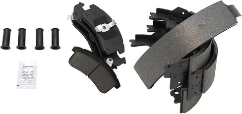 Front and Rear Brake Pads Ceramic Compatible with 1994-1997 Chevrolet Camaro 1994-1997 Pontiac Firebird in Saudi Arabia