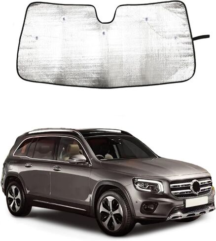 Windshield Sun Shade Compatible with Infinity G37 G25 2007-2013, Front Window Sunshade Heat Blocker Visor Protector Reflective Sunshade Keep Your Car Cooler,1PCS in Saudi Arabia