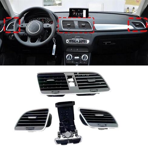 Car Vents Auto Front Center Console Air Conditioning Vent Outlet 8UD820951 8UD 820 951 for Q3 2013-2018(Right)(Right) in Saudi Arabia