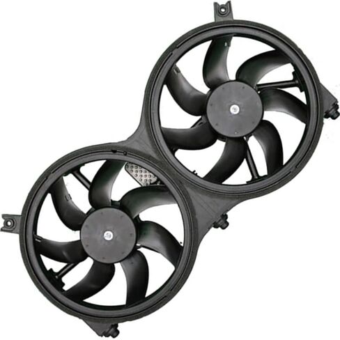 Dual Radiator and Condenser Fan Assembly fits Nissan Pathfinder 2013 2014 2015 2016 2017 fits Infiniti JX35,QX60 2013 2014 2015 2016 2017 2018 1X in Saudi Arabia