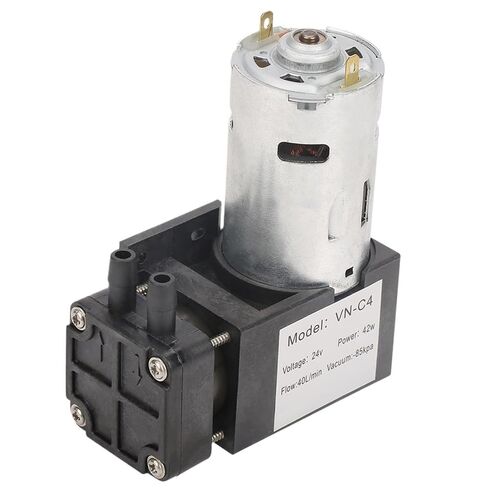 DC24V Mini Small Oilless Vacuum Pump ‑85KPa Flow 40L/min for Gas Air in Saudi Arabia