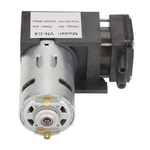 DC24V Mini Small Oilless Vacuum Pump ‑85KPa Flow 40L/min for Gas Air in Saudi Arabia