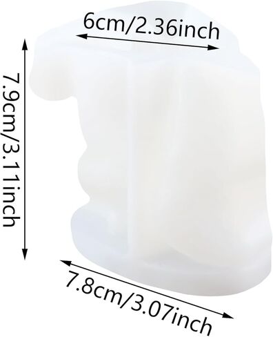 Squirrel Candle Molds Squirrel Candle Silicone Mold Squirrel Resin Casting Molds for Candles Home Decorate Candle Making Mold Aromatherapy Gypsum Candles Clay Craft in Saudi Arabia