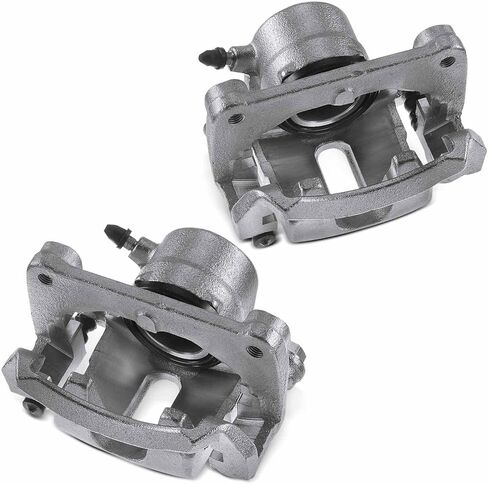 A-Premium Disc Brake Caliper Assembly with Bracket Compatible with Select Mazda Models - Miata 1994 1995 1996 1997 1998 1999 2000 2001 2002 2003 2004 2005, L4 1.8L - Front Driver and Passenger Side in Saudi Arabia