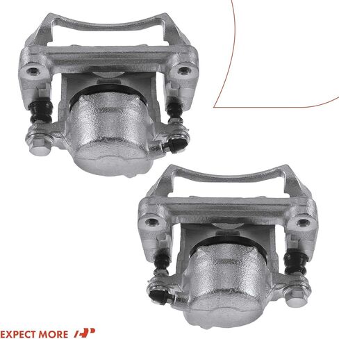 A-Premium Disc Brake Caliper Assembly with Bracket Compatible with Select Mazda Models - Miata 1994 1995 1996 1997 1998 1999 2000 2001 2002 2003 2004 2005, L4 1.8L - Front Driver and Passenger Side in Saudi Arabia