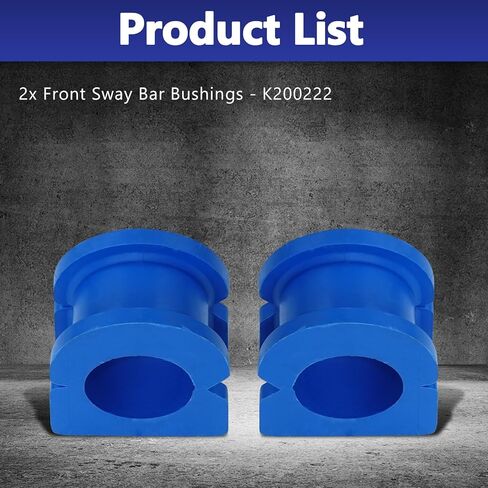 Sway Bar Bushings, K200222 Stabilizer Link End Bushings Kits Compatible With Chevrolet Silverado Suburban Tahoe Cadillac Escalade GMC Sierra Yukon in Saudi Arabia