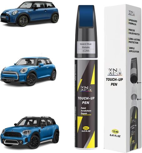 XNA Chili Red II(C74) لطلاء MINI Touch Up، مزيل خدوش السيارة 2 في 1 مع طرف قلم وفرشاة، لون مطابق تمامًا لإصلاح خدوش طلاء السيارة، رقائق وخدوش سريعة وسهلة الإصلاح in Kuwait
