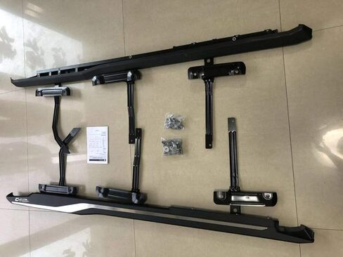 2 Pieces Fits for Toyota CHR C-HR 2017 2018 2019 2020 Fixed Side Steps Running Boards Nerf Bars Protector in Saudi Arabia