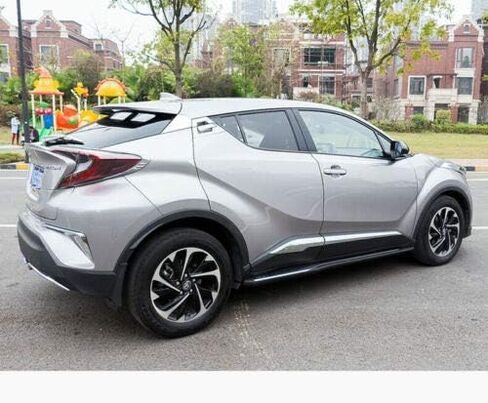 2 Pieces Fits for Toyota CHR C-HR 2017 2018 2019 2020 Fixed Side Steps Running Boards Nerf Bars Protector in Saudi Arabia