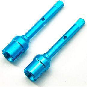 كأس مفصل المروحة لـ TT02 RC مجموعة أكواب مركزية من سبائك الألومنيوم لسيارة Tamiya TT02 - أجزاء ترقية آلية CNC عالية الأداء (2 كوب) استبدال مفصل المروحة الأزرق من 54502 in Kuwait