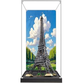 YANGJIAN Acrylic Display Case for Lego 10307 Eiffel Tower, Paris ï¼ŒDustproof Clear Display Case, Compatible with Lego 10307 (Display Case Only, Model Not Included) (2mm) in Saudi Arabia
