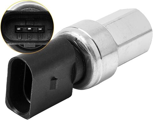 A/C Pressure Sensor for Skoda for Octavia 1997-2013 for Yeti 2010-2013 Air Conditioning Pressure Switch Sensor 1K0959126A 1K0959126B 1K0959126D in Saudi Arabia