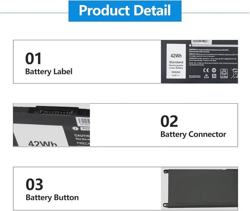 بطارية 1F22N متوافقة مع Dell Alienware M15 M17 R1 G7 7590 7790 G5 5590-D2783W D2743B D2843W Series 0JJPFK 08622M XRGXX 06YV0V 15.2V 60Wh in Saudi Arabia
