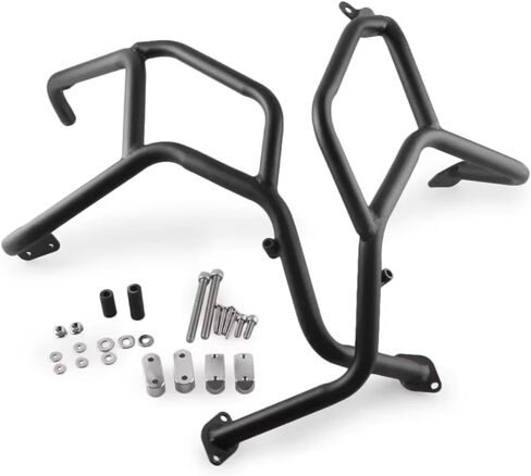 واقي حماية لقضيب التصادم العلوي لمحرك الدراجة النارية من الفولاذ الأسود لسيارة BMW F800GS F700GS F650GS 2008 2009 2010 2011 2012 2013 in Saudi Arabia