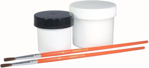 1998-2012 Nissan Frontier QM1 Cloud White 2 oz Touch Up Paint & 1 oz Clear Coat Combo! in Saudi Arabia