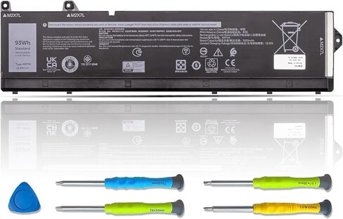 بطارية كمبيوتر محمول ASODI X1W0D متوافقة مع Dell XPS 13 7390 2 في 1 / XPS 13 9310 2 في 1 P103G P103G001 P103G002 Series 52TWH XX3T7 0XX3T7 00FDRT X1WOD MM6M8 0MM6M8 51Wh/6375mAh in Saudi Arabia