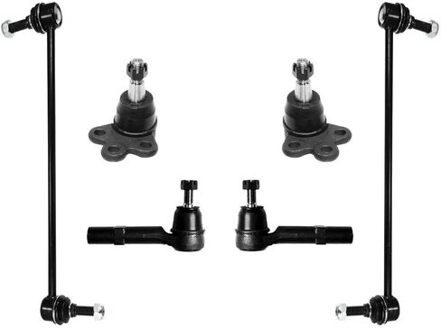 6pc Tie Rods Lower Ball Sway Bar for Outlook 07-10 for Traverse 09-17 Front Joints 2 Outer in Saudi Arabia