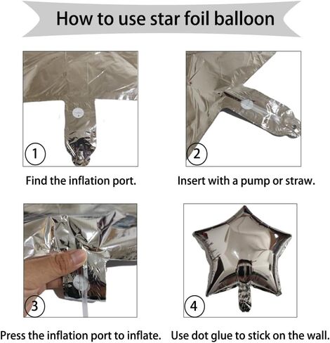 129 PCS Luxury Balloon Garland Kit – Gray, Pink & White Arch Set with Foil Star Balloons for Baby Shower, Birthday, and Party Decoration in Saudi Arabia
