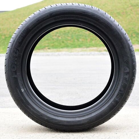 إطار شعاعي لسيارة الركاب Atlas Force UHP لجميع المواسم - 205/55R17 205/55/17 205/55-17 نطاق تحميل 91 فولت SL 4-Ply BSW جدار جانبي أسود UTQG 520AAA in Kuwait
