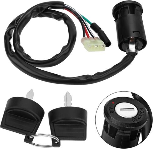 M MATI Handlebar & Key Switch for Honda TRX400EX 400EX Sportrax 1999-2004 35020-HN1-000 35100-HN1-000 in Saudi Arabia