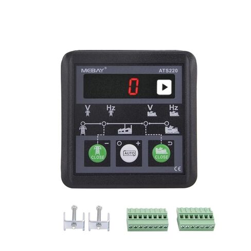 ATS220 Genset ATS Switch Controller Auto Manual LED Display Generator Control Switch Module Panel 8-36V in Saudi Arabia