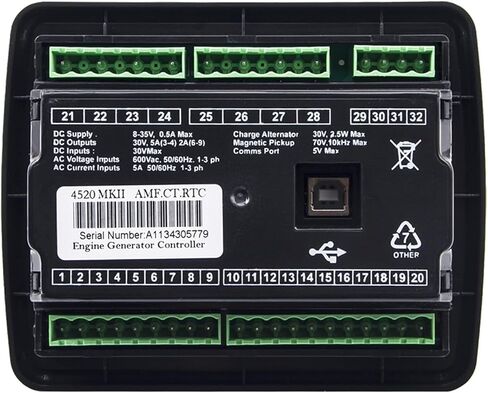 Copy 4520 Replace DSE4520 MKII AMF Diesel Electric Generator Controller Module Genset Auto Mains Failure Control Panel in Saudi Arabia