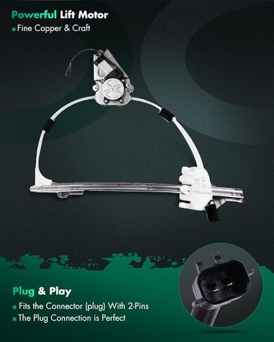 748-575 4589265AB 4589265AD Front Driver Side Window Regulator W/Motor Compatible for Jeep Liberty 2006-2007 in Saudi Arabia