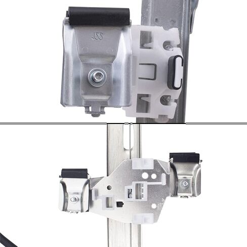Brock Aftermarket Replacement Front and Rear Driver Left Power Window Regulators Set with Motor Compatible with 2003-2009 Hummer H2 in Saudi Arabia