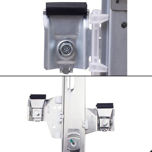 Brock Aftermarket Replacement Front and Rear Driver Left Power Window Regulators Set with Motor Compatible with 2003-2009 Hummer H2 in Saudi Arabia