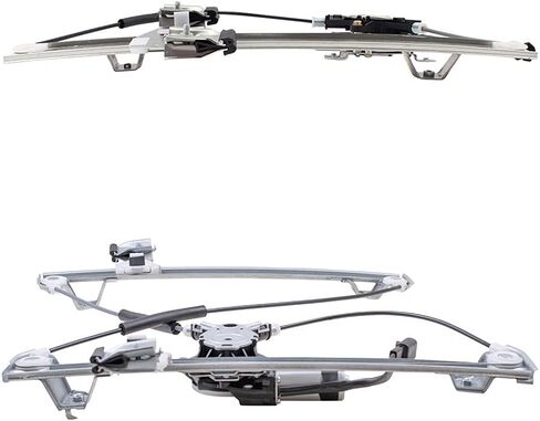 Brock Aftermarket Replacement Front and Rear Driver Left Power Window Regulators Set with Motor Compatible with 2003-2009 Hummer H2 in Saudi Arabia