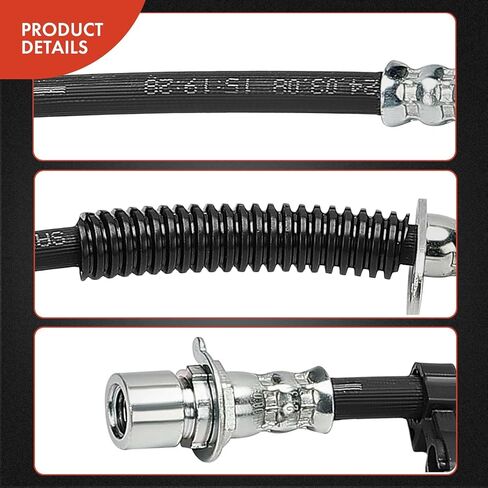 A-Premium Front Driver Side Brake Hydraulic Hose Compatible with Select Chevrolet and Cadillac Models - Camaro 2017-2022, ATS 2016-2017 - Replace# 84237978 in Saudi Arabia