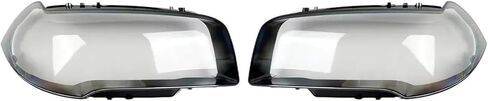 Right/Left Car Headlight Lens Glass Lampcover Cover Lampshade Shell Compatible For BMW X3 E83 2004-2010 Headlight Cover Headlamp Shell(Right Side) in Saudi Arabia