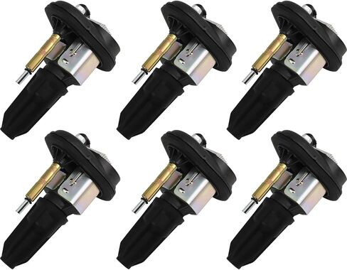 ECCPP Set of 6 Ignition Coils Pack for GMC Chevrolet Buick Isuzu Saab Trailblazer Envoy Rainer Colorado Canyon Envoy Hummer H3 OE Numbers 2.8L 3.5L 4.2L UF303 C1395 in Saudi Arabia