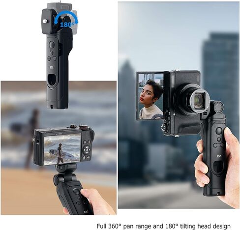 Wireless Remote Control, Camera Shooting Grip Tripod Replaces Canon HG-100TBR for Canon EOS R100 R50 R10 R8 R7 R6 Mark II R5 M50 M6 Mark II 6D Mark II 90D 77D PowerShot V10 G5 X Mark II G7 X Mark III in Saudi Arabia