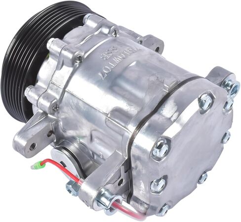 ضاغط مكيف الهواء مع استبدال بكرة ذات 6 أخدود لحزام سيربنتين طراز Sanden SD7 HC5005BK in Saudi Arabia