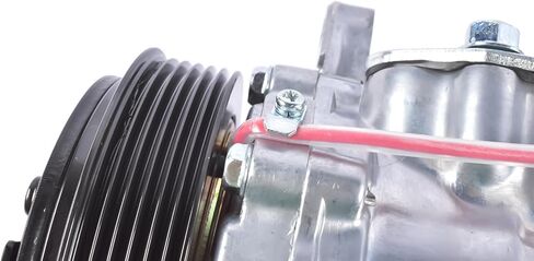 ضاغط مكيف الهواء مع استبدال بكرة ذات 6 أخدود لحزام سيربنتين طراز Sanden SD7 HC5005BK in Saudi Arabia