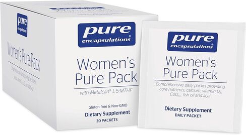 مجموعة Pure Encapsulations النسائية النقية | مكمل لدعم صحة العظام والقلب والأوعية الدموية والبقعية والثدي* | 30 علبة in Saudi Arabia