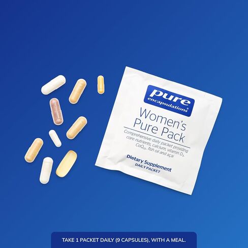 مجموعة Pure Encapsulations النسائية النقية | مكمل لدعم صحة العظام والقلب والأوعية الدموية والبقعية والثدي* | 30 علبة in Saudi Arabia