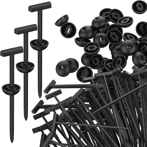 Nylon Universal Cable Tie Buckle, Multifunctional Snap Fit Nylon Clips, UV Resistant Car Zip Ties Clips for Car Fender Bumper Trunk Home Use (200) in Saudi Arabia