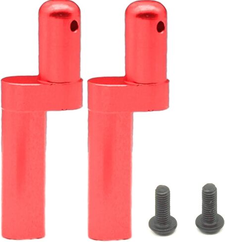 TT02 Aluminum Battery Post, 2Pcs Battery Holder Upgrade Replacement Parts Durable Battery Post for Tamiya TT02 1/10 on Road RC Car Battery Mount Upgrade Kit, TT02B Quick Release Battery Holder Blue in Kuwait