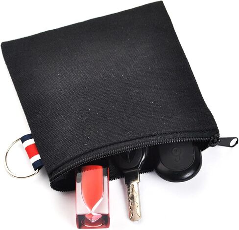 محفظة أسباير للعملات المعدنية مكونة من 12 قطعة، أكياس صغيرة مربعة بسحاب يمكنك صنعها بنفسك، مقاس 4-1/4 × 4-1/4 بوصة (ألوان مختلطة) in Kuwait