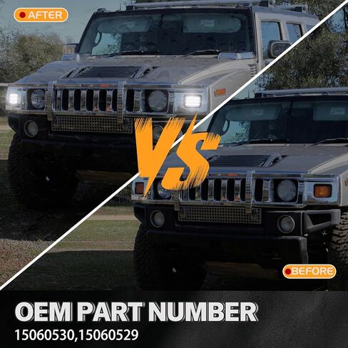أضواء إشارة الانعطاف الكهرمان المتتابعة لـ Hummer H2 2003-2009 مصابيح LED ديناميكية للزاوية الأمامية للعلامات الجانبية مفاتيح بيضاء DRL Sidemarker مؤشر وقوف السيارات عدسة مدخنة قطعتين in Kuwait