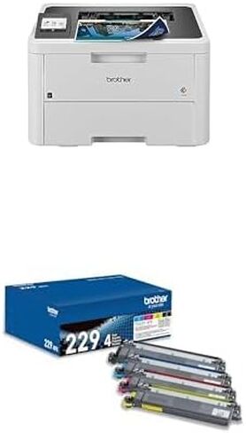 Brother HL-L3280CDW Wireless Compact Digital Color Printer with Laser Quality Output, Duplex, Mobile Printing & Ethernet | Includes 2 Month Refresh Subscription Trial¹,Works with Alexa in Saudi Arabia