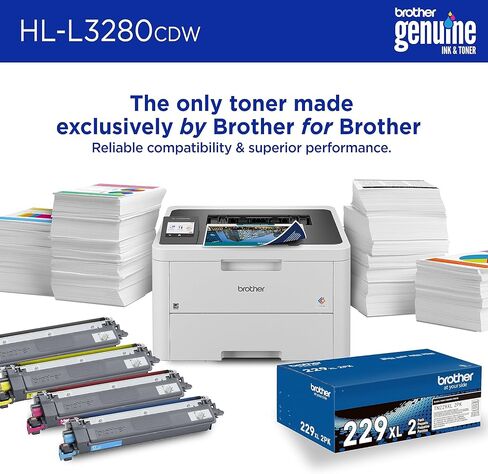 Brother HLL3280CDW Printer and TN2294PK Standard Yield Toner in Saudi Arabia