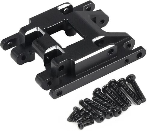 RC Skid Plate CNC Aliuminum Transmission Mount for TRX4M 1/18 RC Crawler Car Upgrade Parts,18g (Blue) in Saudi Arabia