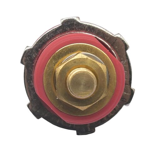 Red 3/8" Thru Panel Battery Terminal Connector, 250A Battery Bulkhead Connector for Car RV Truck Yacht Ship Racing Car Farm Vehicle in Saudi Arabia